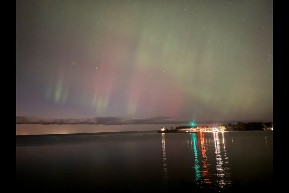 Taken from Queen's Royal Park at around 9:45 p.m.