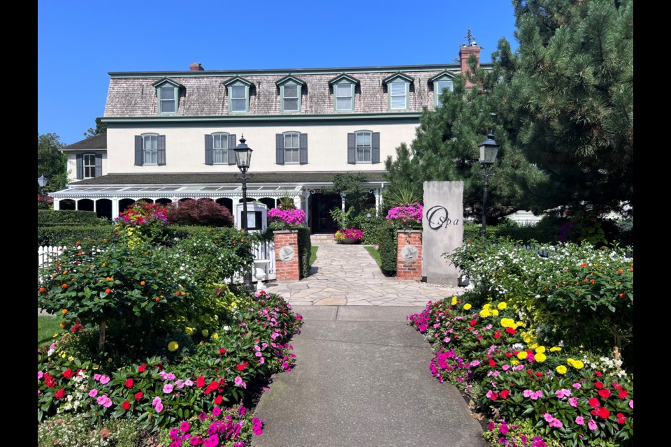 The Oban Inn and its gardens as it looks today.