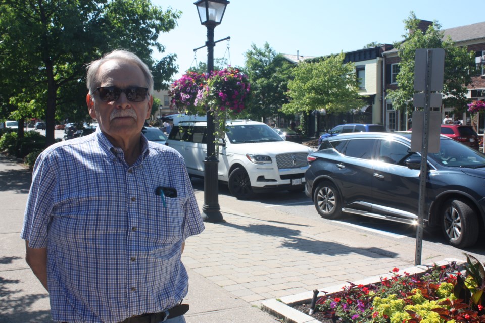 Doug Williams, a NOTL resident, says Old Town doesn't need any more hotels. 