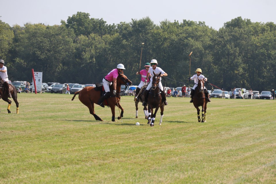 Saturday's Polo fundraiser was well-attended, with at least 2,000 spectators, the largest crowd ever in support of the NOTL Museum.