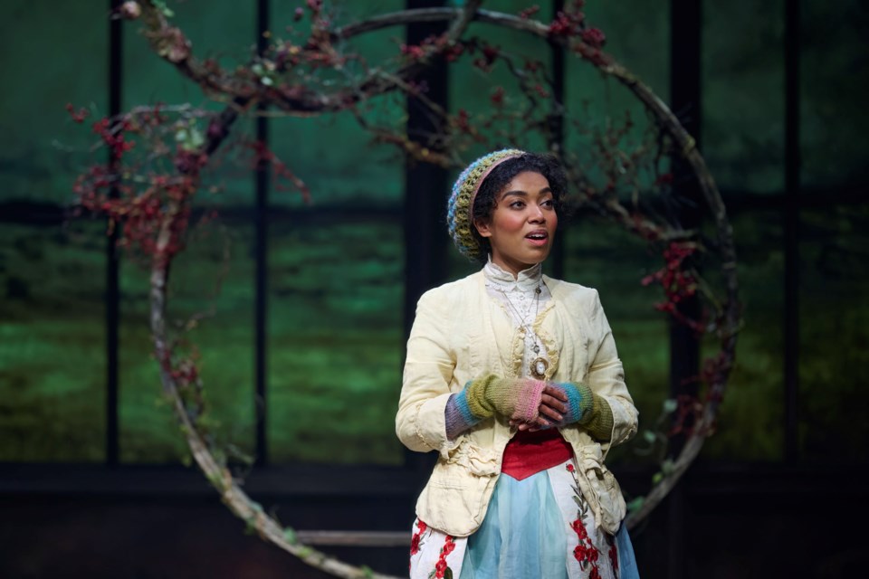 Gabriella Sundar Singh as Mary in The Secret Garden.