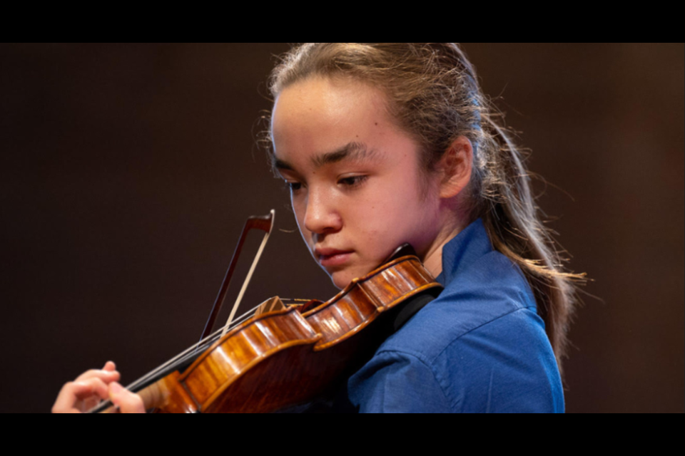 Sora Sato-Mound is part of the ensemble playing Monday at St. Mark's Anglican Church. 