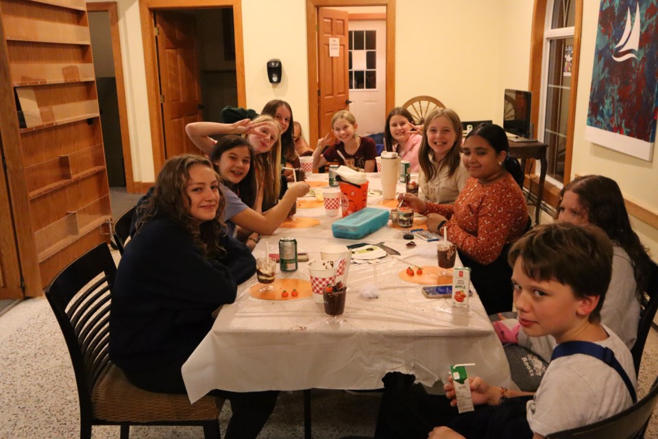 About 20 NOTL youth showed up last Wednesday for Fall Fest at the NOTL Youth Collective. 