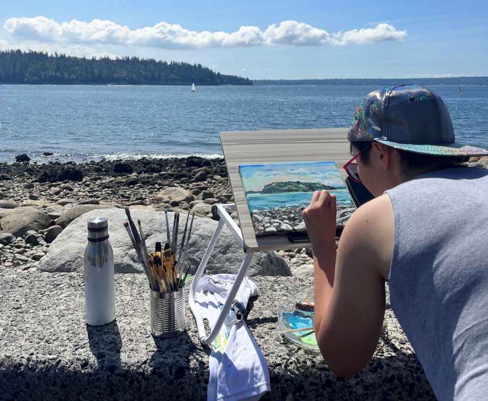 Ambleside waterfront to host plein air painting competition Saturday