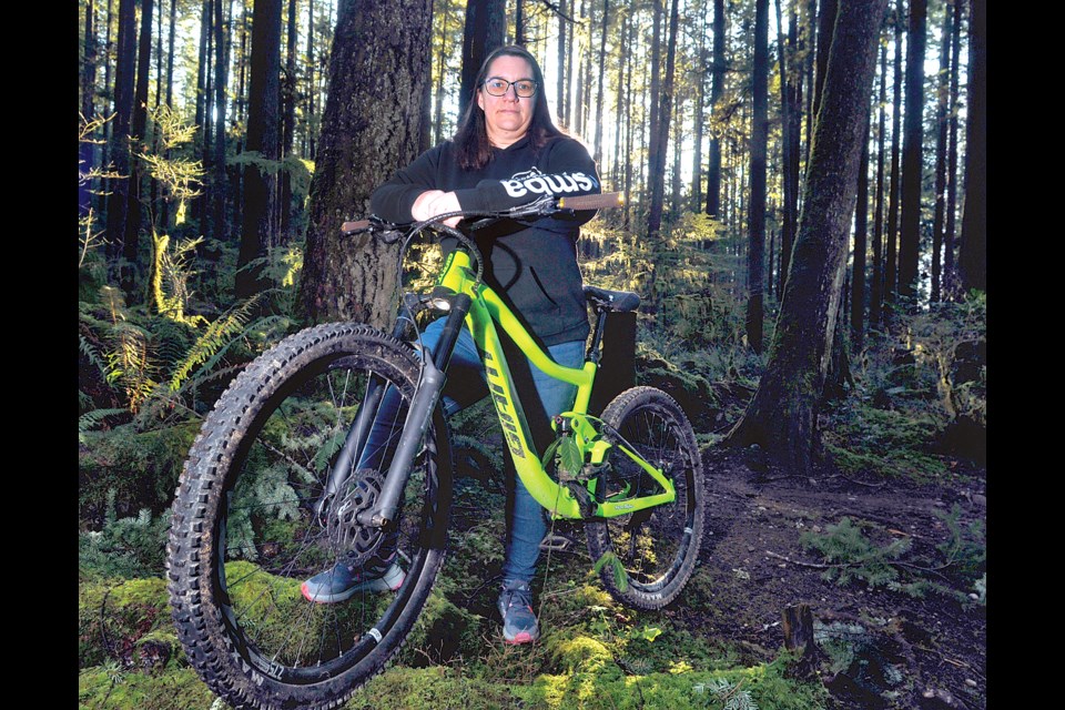 North Shore Mountain Bike Association executive director Deanne Cote has published on open letter calling for rogue trail builders to stop their work in Metro Vancouver's Lower Seymour Conservation Reserve. | Paul McGrath / North Shore News