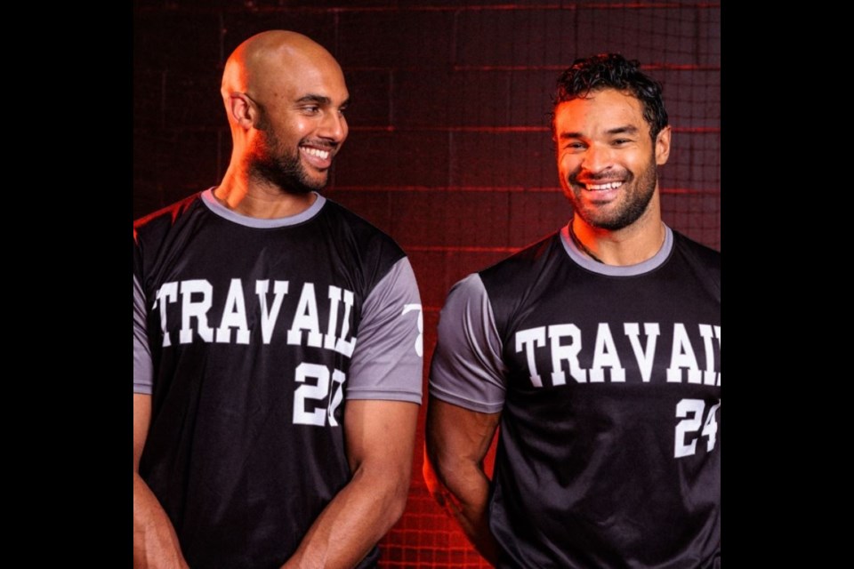 Michael Crouse and Tyson Gillies are co-founders of Travail Baseball Development, a training school with facilities in North Vancouver, Vancouver and Cloverdale. | @michaelcrouse21 / Instagram