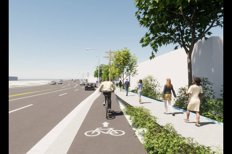 North Shore bike routes: new lane coming in June - North Shore News