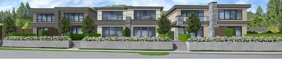 A proposal for a six-unit duplex project on Glenmore Drive in West Vancouver will go to public hearing. | DWV