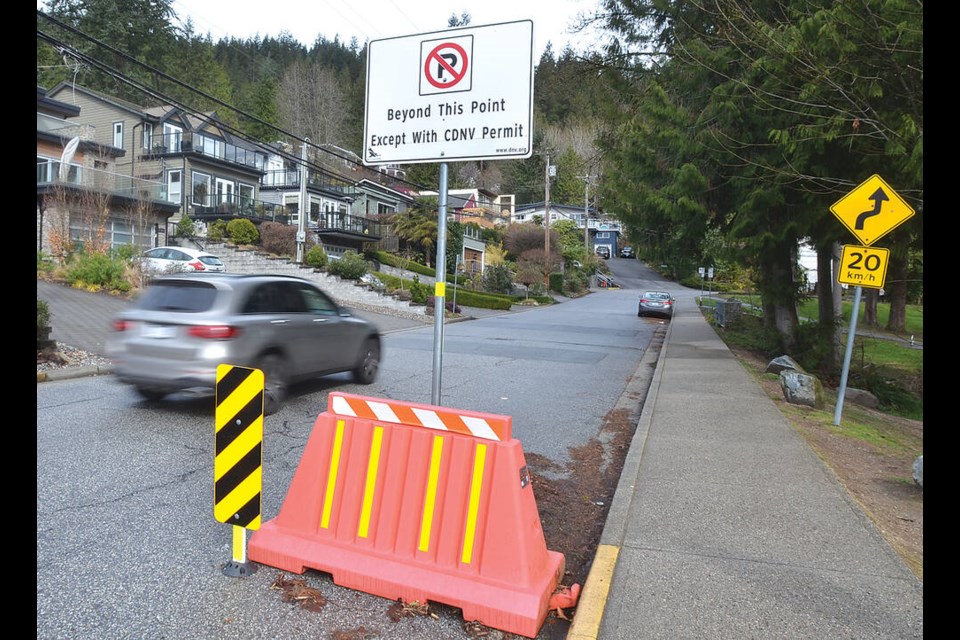 A private company is looking to start an Uber-like service for parking spaces in North Vancouver’s busy Deep Cove neighbourood. | Paul McGrath / North Shore News files 