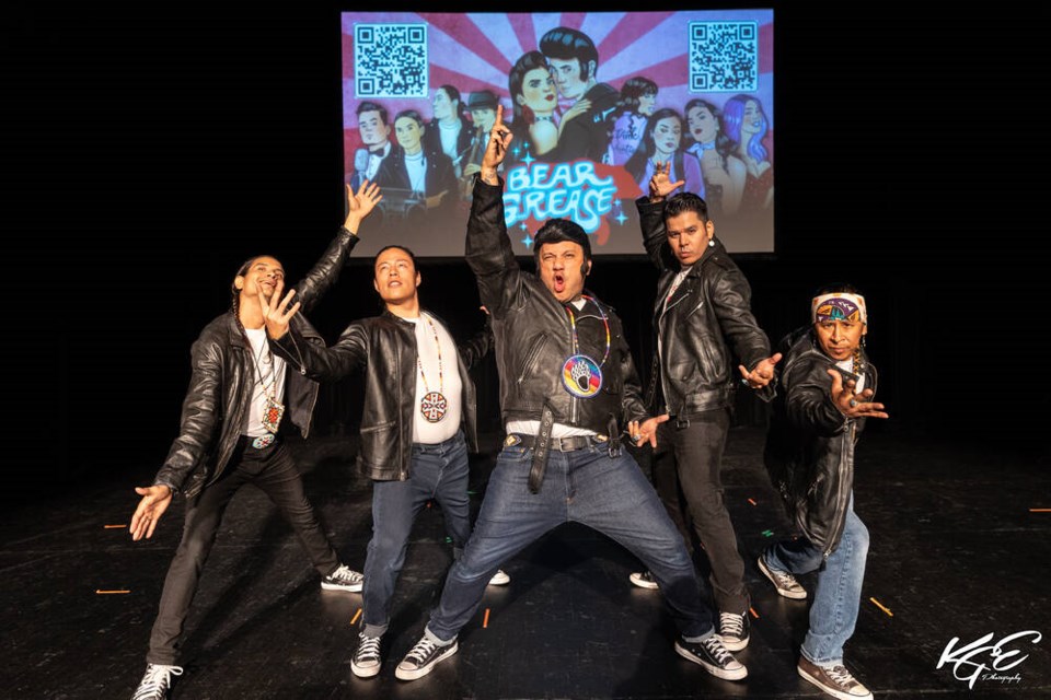 Bear Grease, an Indigenous take on the 1978 musical classic Grease, will hit the stage at North Vancouver's Centennial Theatre Nov. 8. | Courtesy of North Vancouver Recreation and Culture