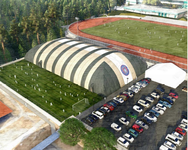 West Vancouver FC has been givien the green light to build a 2,600-square-foot inflatable sports bubble near West Van Secondary. | District of West Vancouver