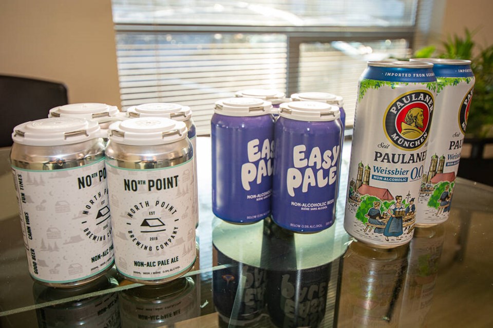 Beverages from North Point, Wildeye and German-made Paulander face off for best in brew. | Nick Laba / North Shore News 