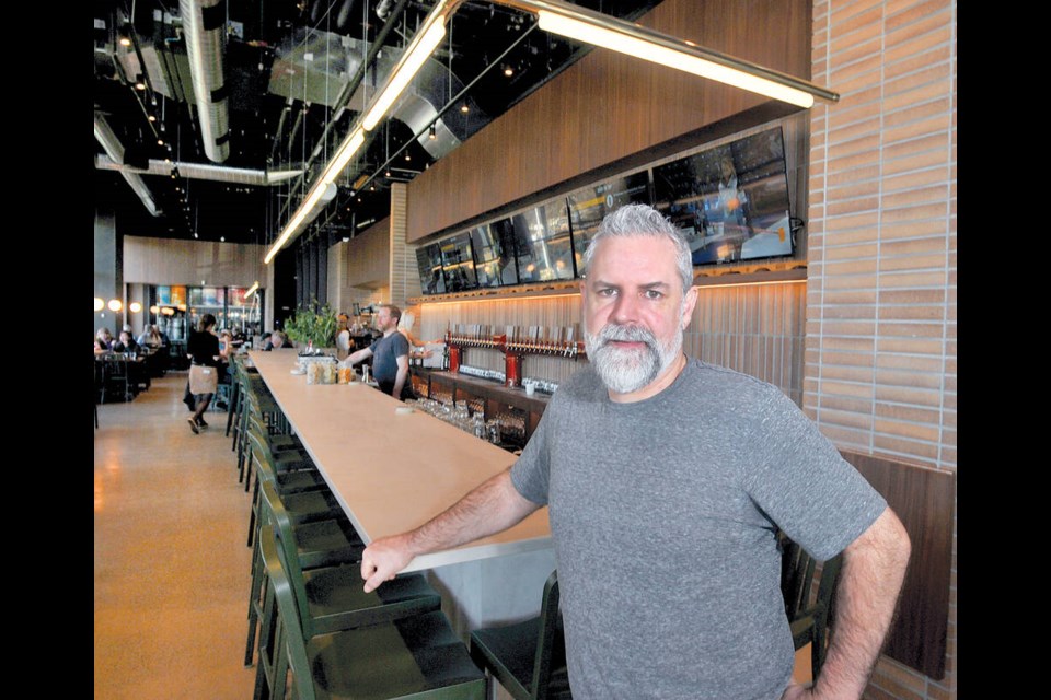 Steamworks North Shore owner Carl McCreath says his goal is to have a community restaurant. | Paul McGrath / North Shore News 