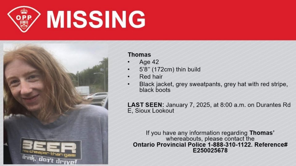 thomas-missing-man-sioux-lookout