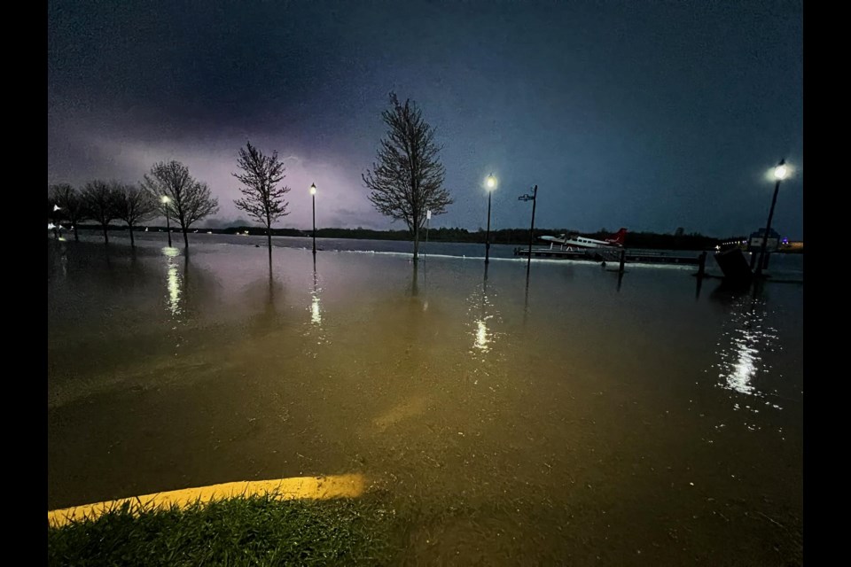 Front Street (Facebook The photos were provided by a local resident Jarrett Diaz)