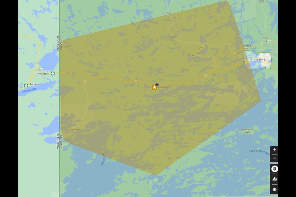 Area of planned power outage on Sunday, Sept. 11 (source Hydro One)