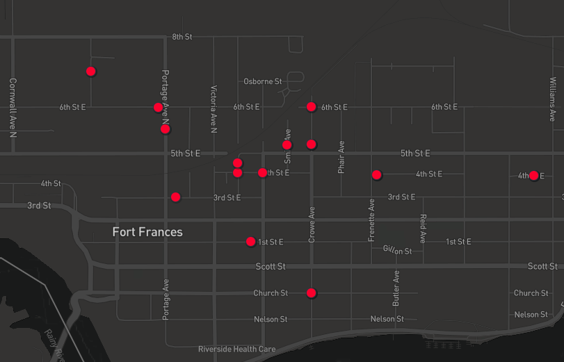 map of locations