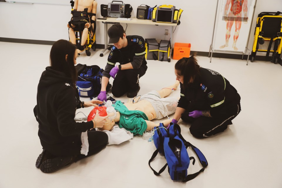 Paramedic students at Seven Generations Education Institute (Seven Generations Education Institute)