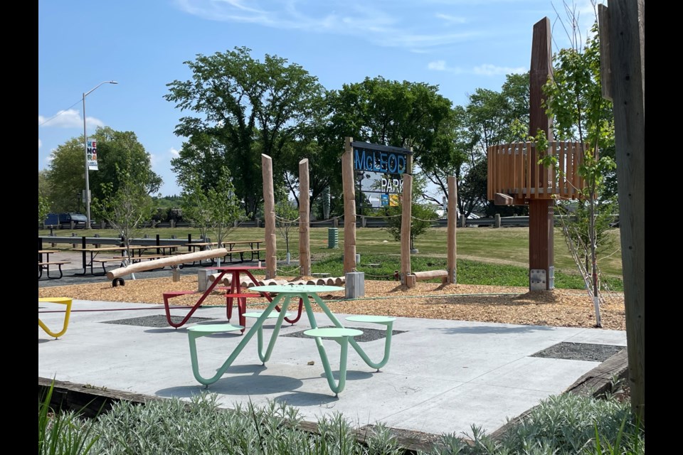 Picnic Area in McLeod Park. (City of Kenora)