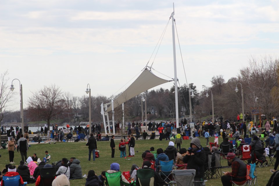 Bronte Heritage Waterfront Park eclipse gathering 2024