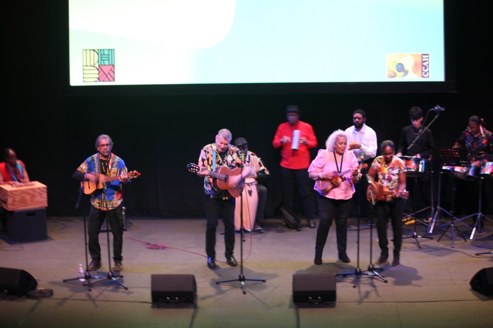 Part of the CCAH Parang Ensemble performing