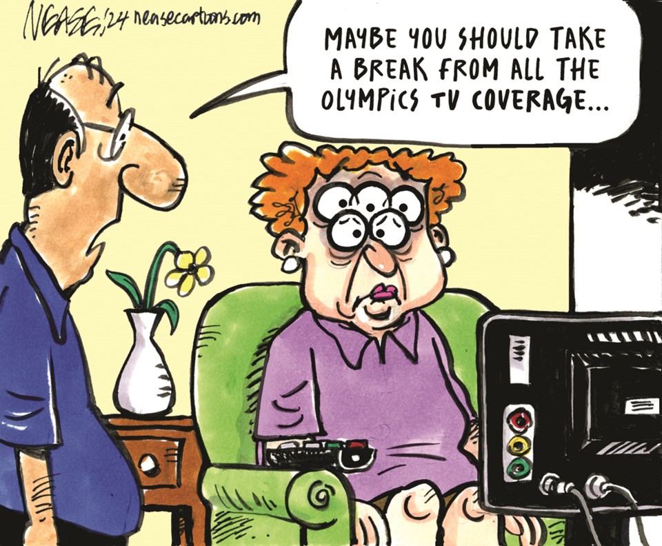 Cartoon of the Day: Olympics Broadcast - Oakville News