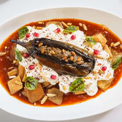 Makdous Fatteh at Laylak Restaurant | Open Table