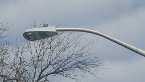 LED Street Light during the day | The town of Oakville will be converting over 16K street lights to LED. | Town of Oakville