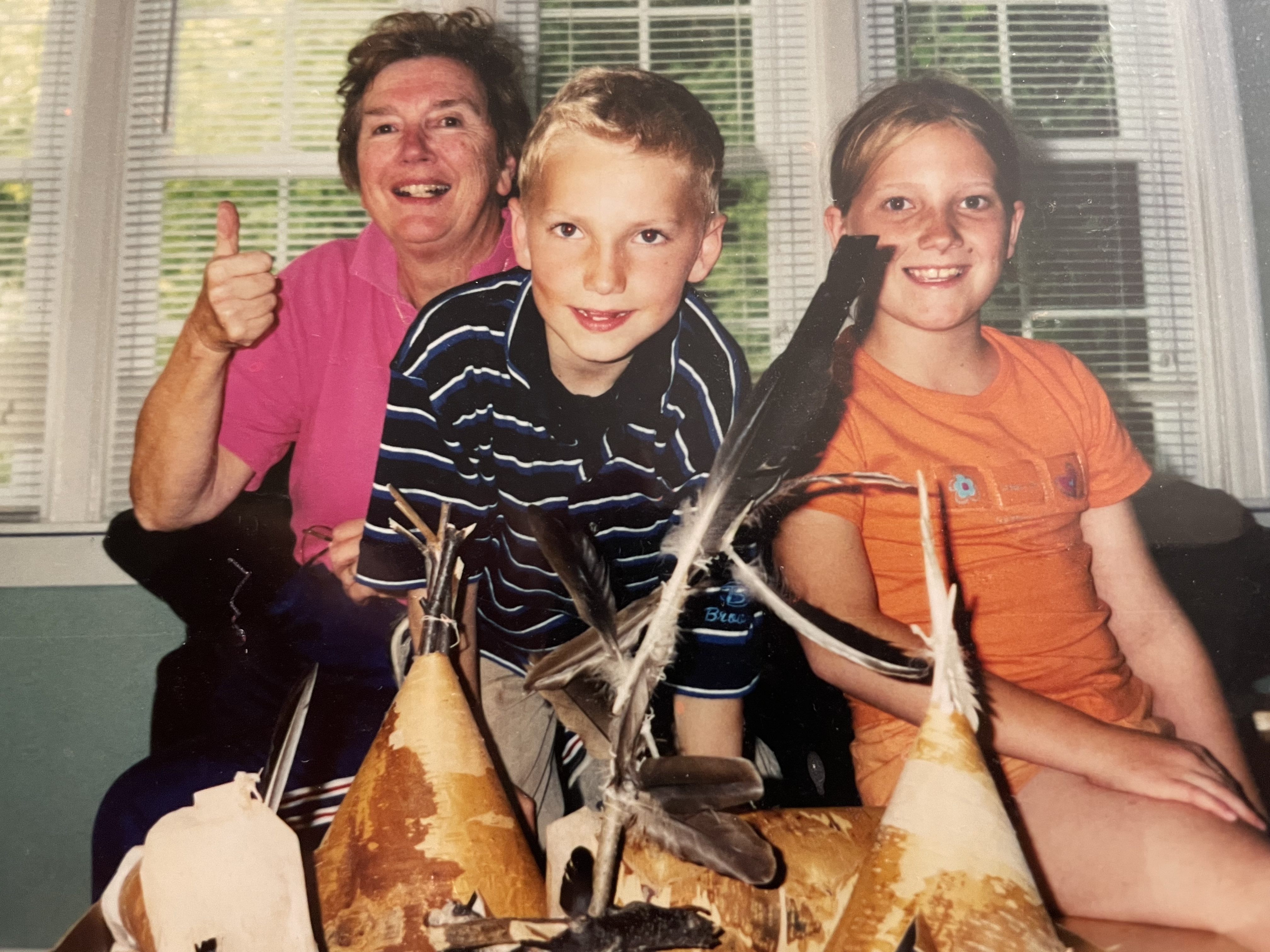 Sue Jensen with grandchildren | Jensen Family