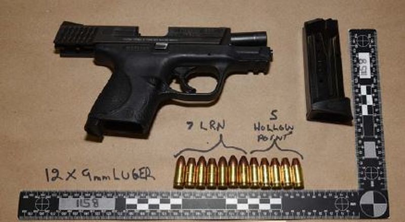 Toronto Regional Police, Seized Weapon  &  Ammunition, Oakville, Ontario, October 7 2017 | TRPS