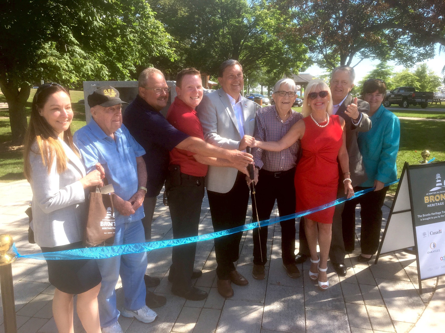 Bronte Village History, Trail Opening, July 2017, Oakville, Ontario | OakvilleNews.Org