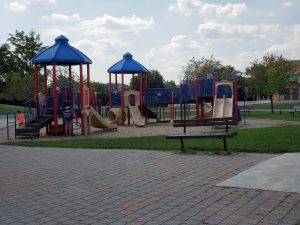 playground outside heritage glen public school |  Playgrounds are permitted to re-open in Stage 3 of the provincial re-opening plan. Image courtesy: TJ Dhir