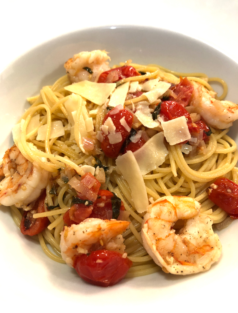 Easy Shrimp Scampi Recipe | Michele Bogle