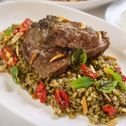 Freekeh with Beef Cheek at Laylak Restaurant | Open Table