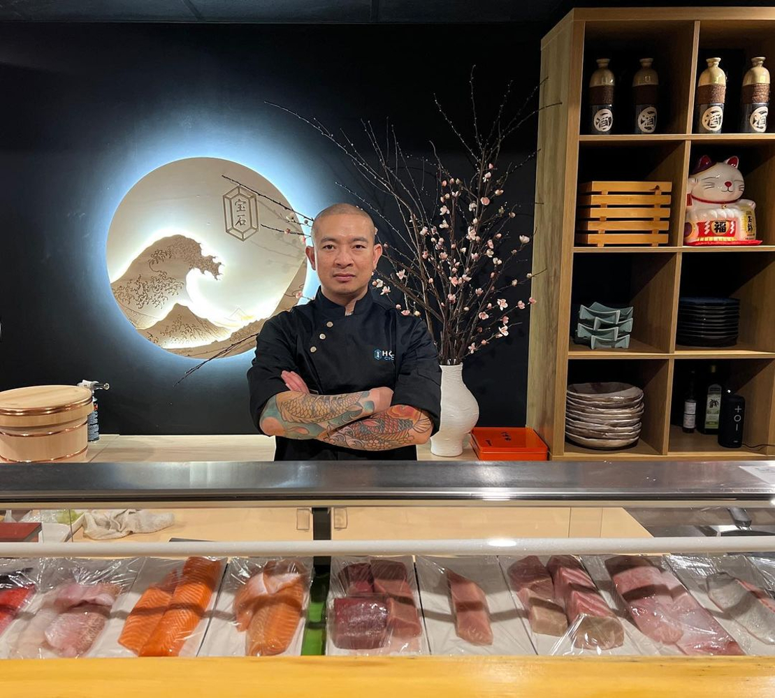 Executive Chef Tim Nguyen of Hoseki Omakase Sushi Bar in Oakville | Hoseki Omakase Sushi Bar