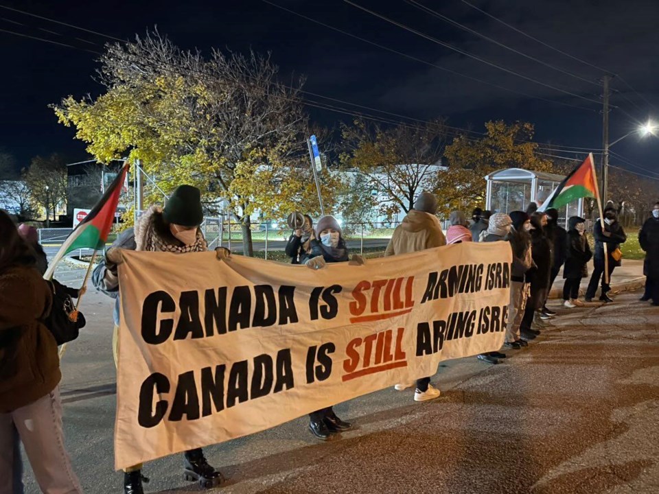 oakvillehaltonpalestineprotest