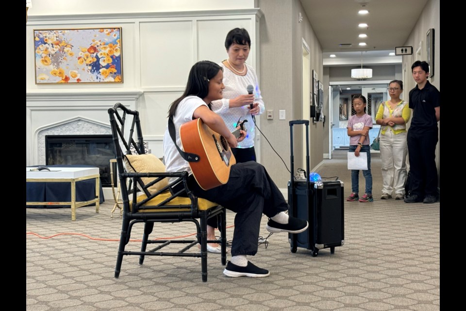 Oakville Starz at VIVA Oakville Retirement Community for their monthly performance on Aug. 24, 2024.