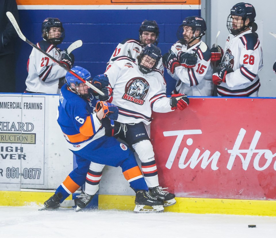 Carstar Bisons work overtime to soar past Flyers 