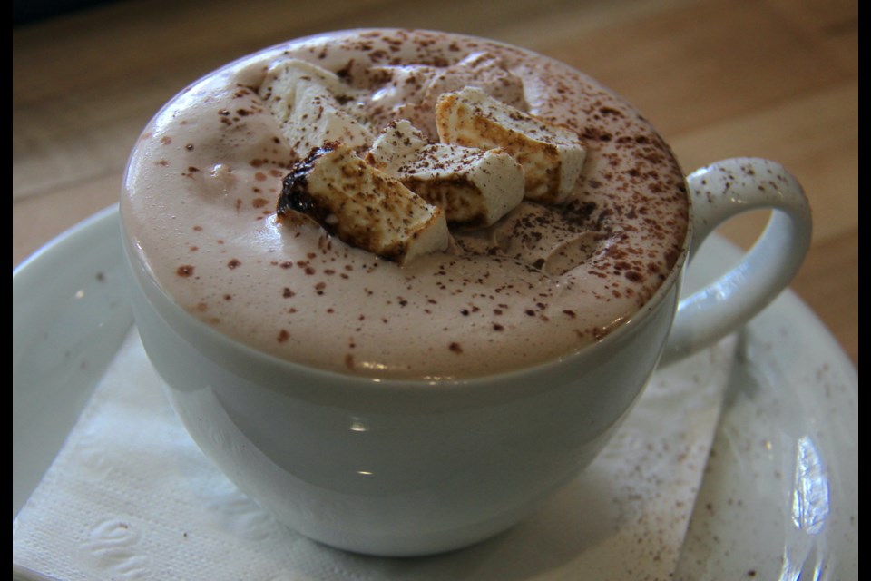 "Double Chocolate" is local bakery French 50's first-ever entry into the Okotoks Hot Chocolate festival.