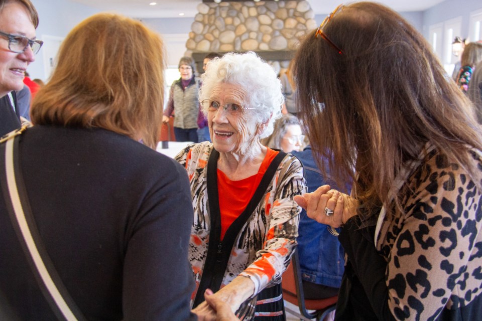 Former Western Wheel reporter Madeleine Fleck celebrated her 100th birthday at the Crystal Shores Beach House in Okotoks on Oct. 5.