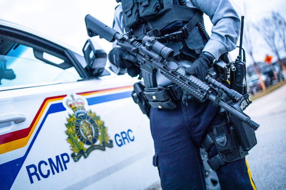 RCMP officer carbine