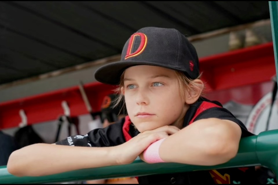 Mason Cameron, introduced to the sport by his grandpa Bert Cameron, is competing in the 2024 Intermediate 50-70 Baseball World Series in Livermore, California this week. 