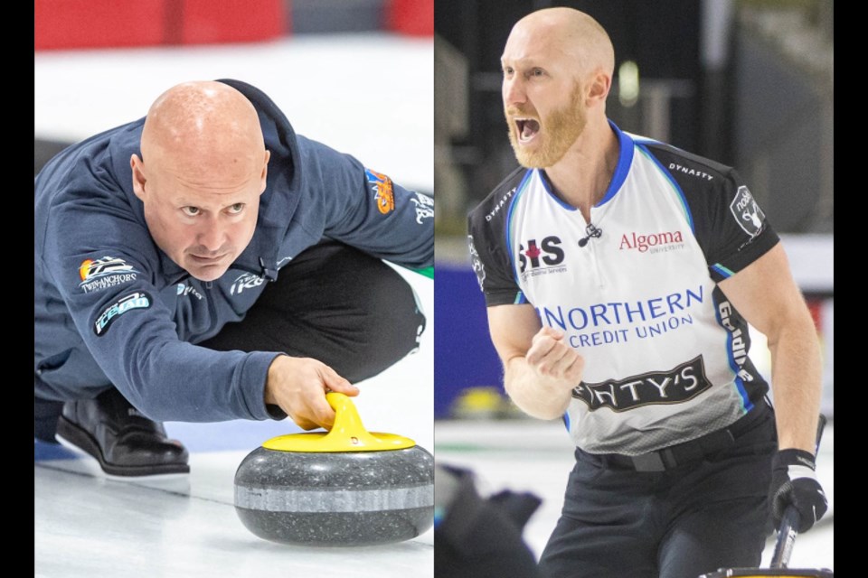 Kevin Koe and Brad Jacobs and their respective teams are part of the opening draw of the Okotoks ATB Classic on Sept. 19 at the Okotoks Curling Club. 