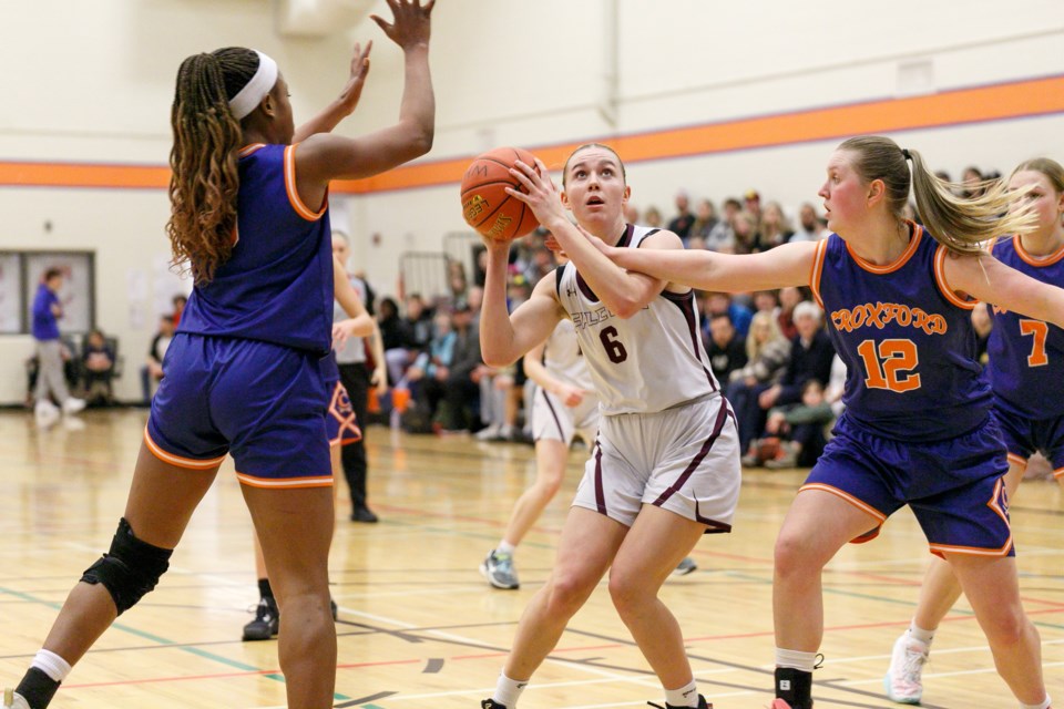 Savanah Sommerfeldt and the Foothills Falcons won the silver medal at the St. Francis Xavier Mike Dea Classic in Edmonton. Sommerfeldt was named the Falcons' tournament all-star.