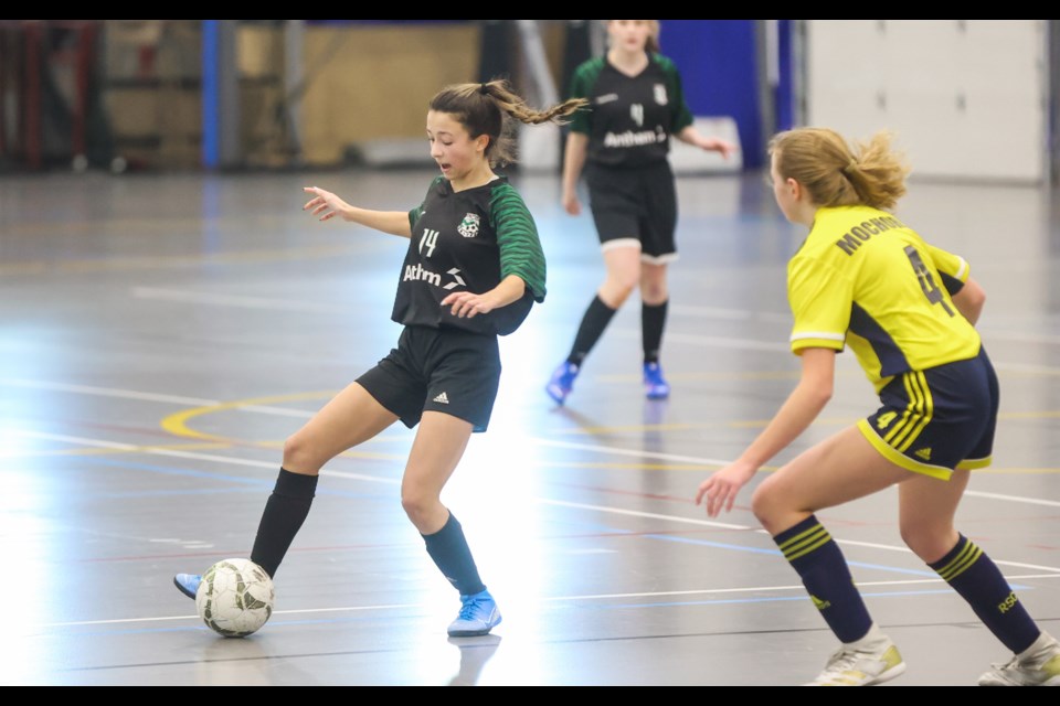 Okotoks United’s ninth annual Anthem United Communities Cup will feature futsal and boardless indoor soccer at the Cavalry FC Regional Field House over the next three weekends. The tournament kicks off with the girls competing from Jan. 10-12 in eight divisions.