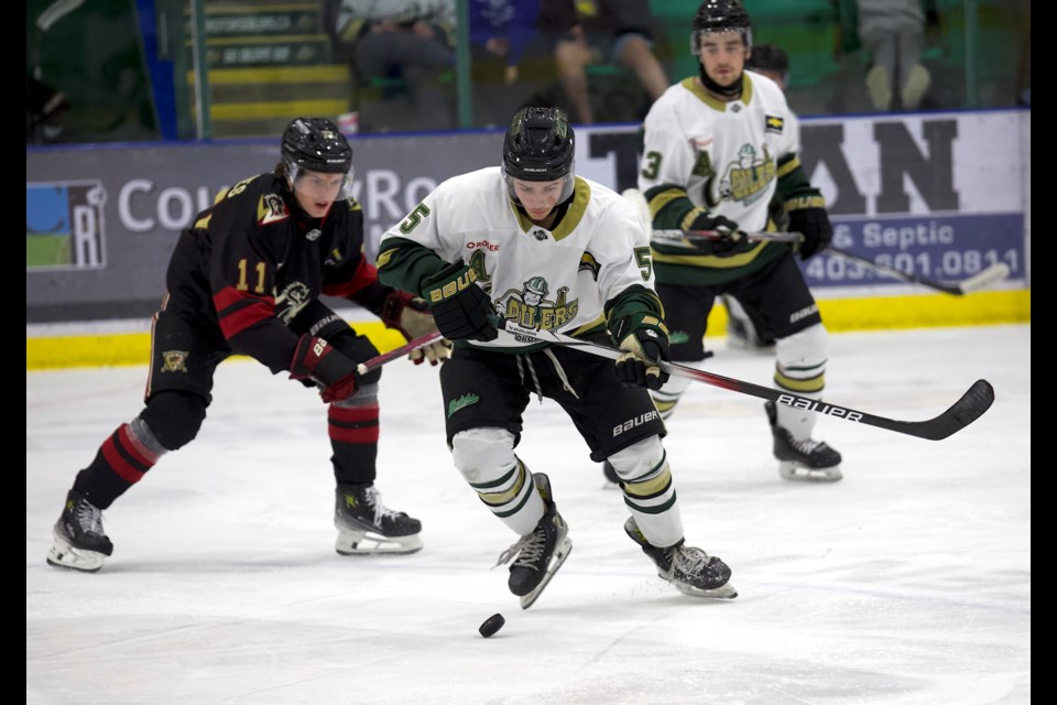 Okotoks Oilers forward Brett Wilson is one of 21 players in the BCHL All-Star Fan Vote, which runs until Dec. 4. Okotoks captain Jackson Rowland was named to the BCHL All-Star intital roster.