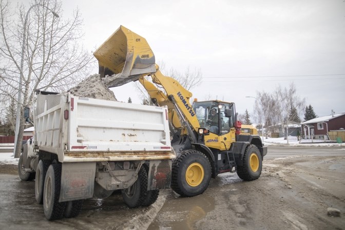 The Town of Okotoks is anticipating it will be over-budget in snow clearing and removal for 2018.