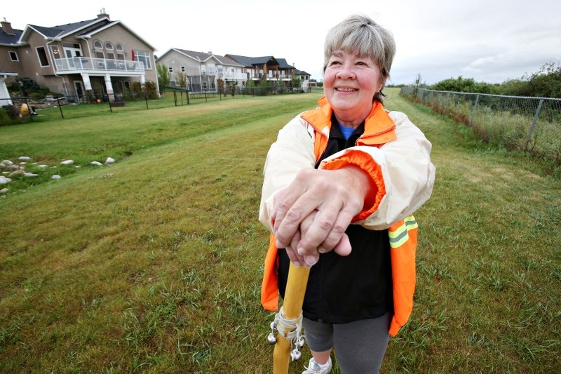 Longview resident Michele Geistlinger is remaining optimistic funding will come through for a pathway to be built on the west end of the village despite the project not being 