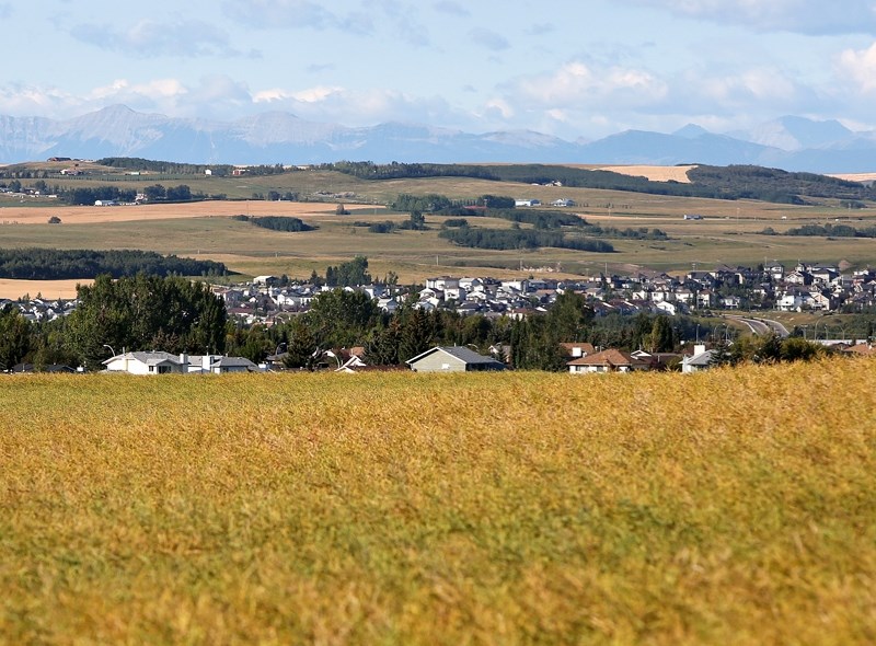 The Town of Okotoks has conditionally purchased 40 acres of land outside the town&#8217;s north boundary for a proposed education/recreation campus.