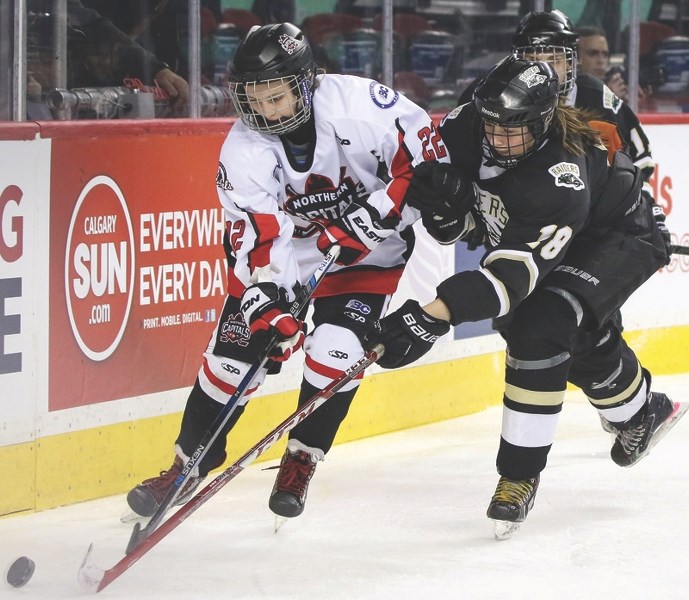 Okotoks&#8217; Kennedy Brown and the Rocky Mountain Raiders make their debut at the Esso Cup National Female Midget AAA Championship next week in Weyburn, Saskatchewan.